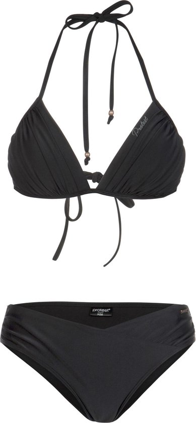 tekort Tussendoortje Detector Protest GRASS 19 Triangle Bikini Dames - True Black - Maat XS/34 | bol.com