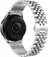 By Qubix Bracelet en acier - Argent - Xiaomi Mi Watch - Xiaomi Watch S1 - S1 Pro - S1 Active - Watch S2