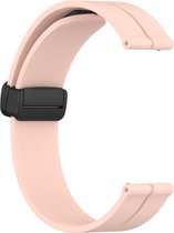 Siliconen bandje - geschikt voor geschikt voor Amazfit GTS / GTS 2 / GTS 2E / GTS 2 Mini / GTS 3 / GTS 4 / GTS 4 Mini / Bip / Bip U / Bip Lite / GTR 42 mm / Pop / Pop Pro - roze