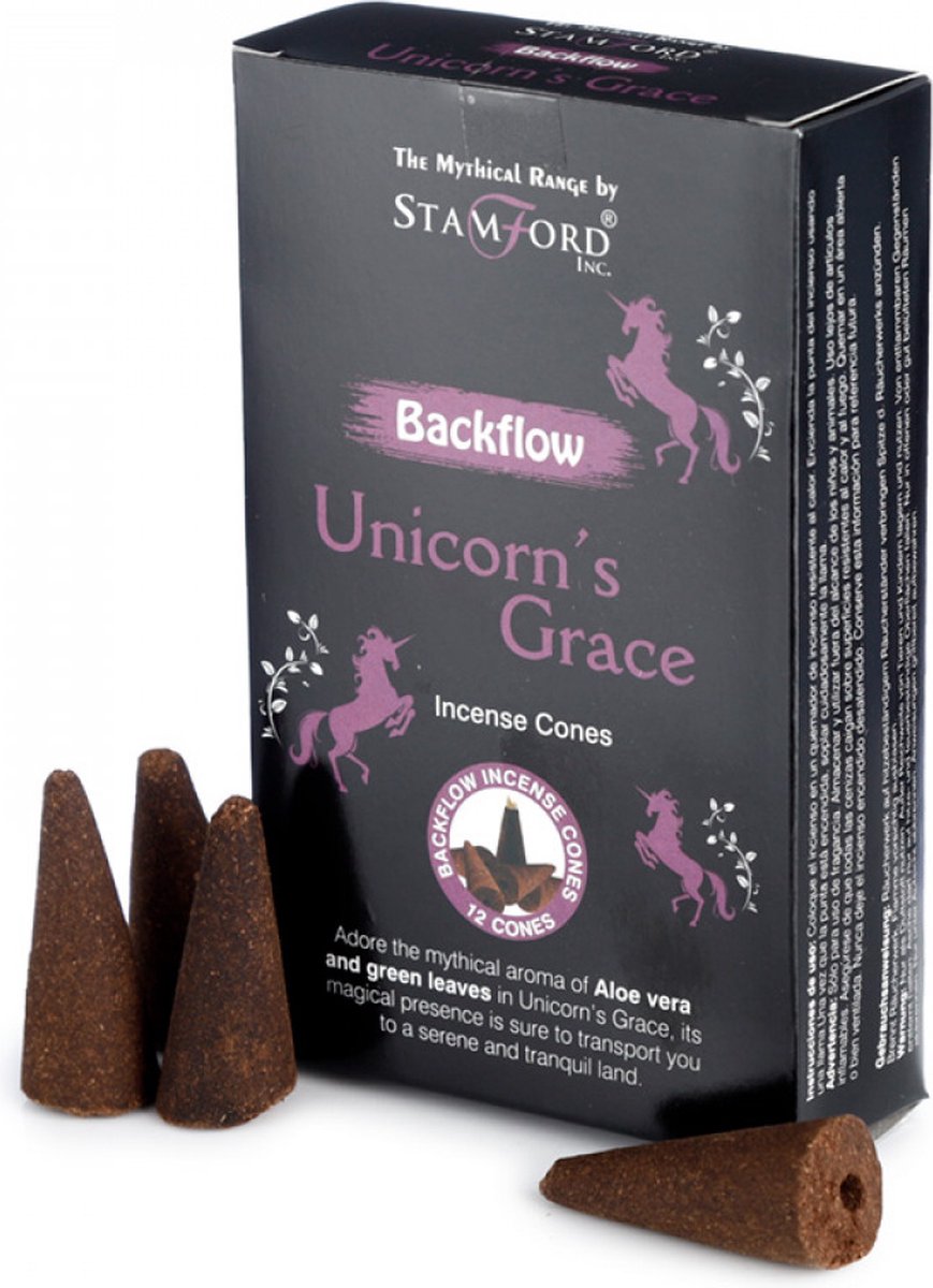 Stamford Black Unicorn's Grace BACKFLOW Wierook Kegeltjes