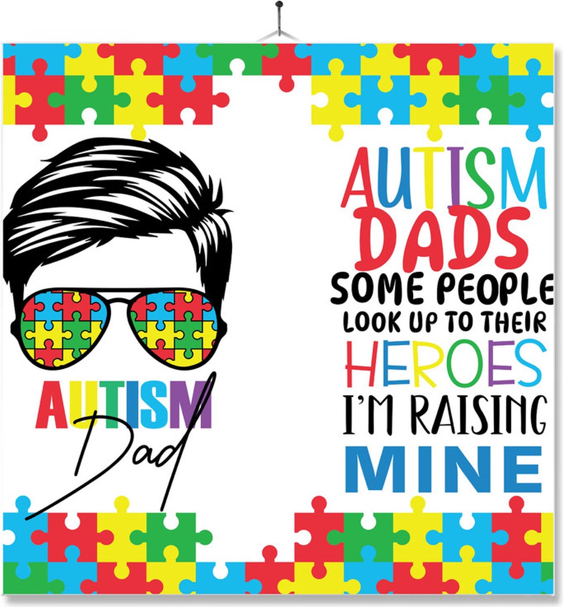 Tegel Met Opdruk | Autism