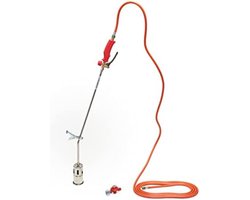 Onkruidbrander Gas - Zilver - 0.01kg incl. 5 meter Propaa...