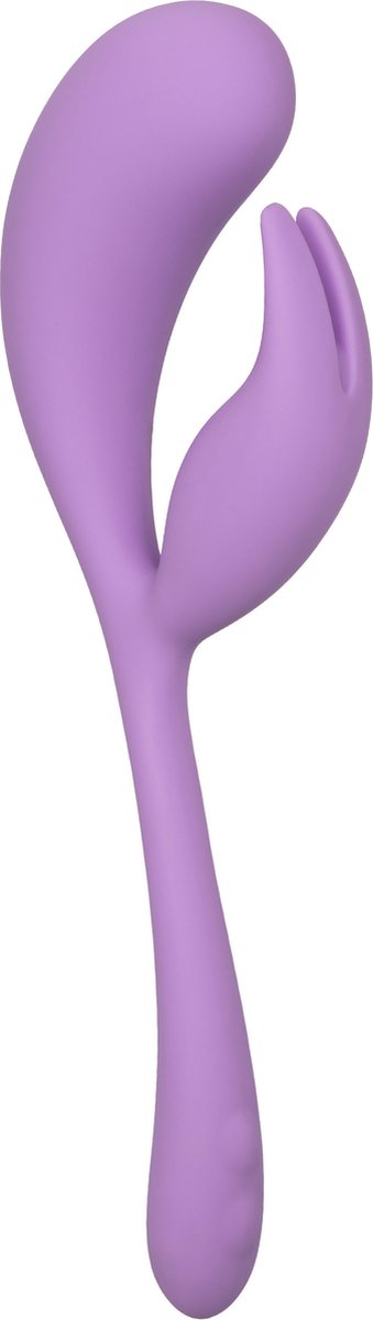 CalExotics Elle Liquid Silicone Dual Flicker Vibrator