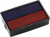 Tampon encreur Colop bicolore (bleu / rouge) pour tampon S160L blister de 2 pièces