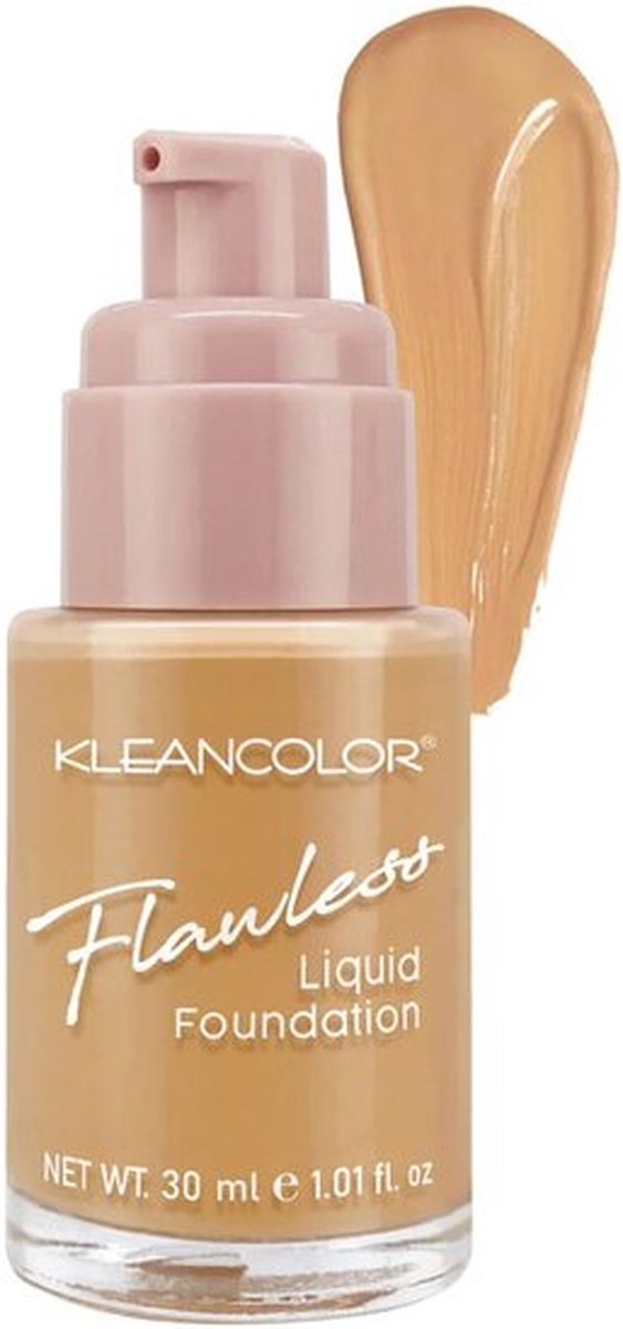 Kleancolor Flawless Liquid Foundation - 06 - Espresso - Foundation - 30 ml