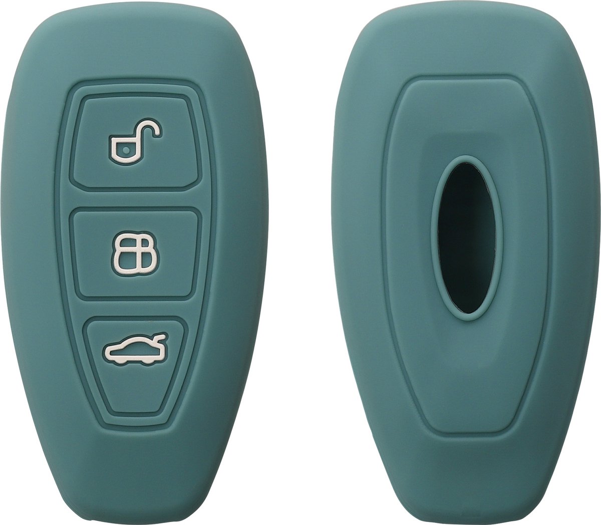 kwmobile autosleutelcover compatibel met Peugeot Citroen 2-knops