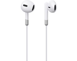 Joyroom In Ear Oordopjes - Oortjes met draad en microfoon - 3.5mm AudioJack - 120cm kabel - Wit