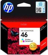 HP 46 Original Inkt Advantage Cartridge Tri-Color