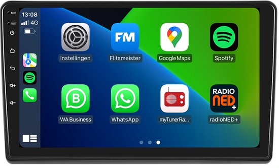 2G&64G VECHTEL 9 Car Radio for Fiat DUCATO 2010/Citroen Jumper/Peugeot Boxer with CarPlay Android Auto,RDS/FM Radio Bluetooth/Wi-Fi Navigation Radio/AHD Rear Camera/CANBUS