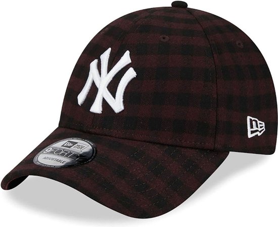 New York Yankees Flannel 9Forty Cap Pet Unisex - Maat One size