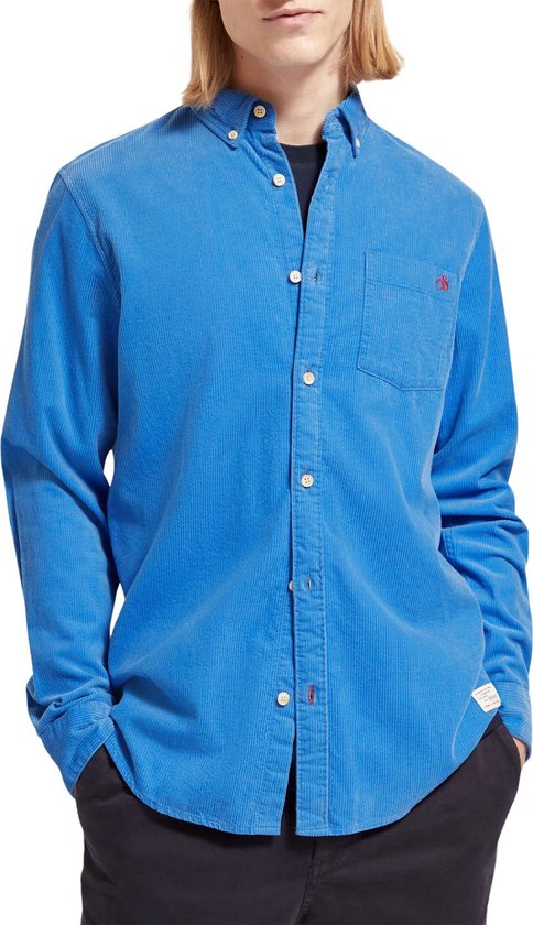 Essential Corduroy Overhemd Mannen - Maat XL