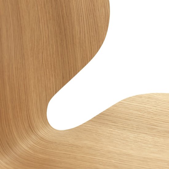 Normann Copenhagen My Chair Stoel Eiken Zwart Onderstel - Afbeelding 6