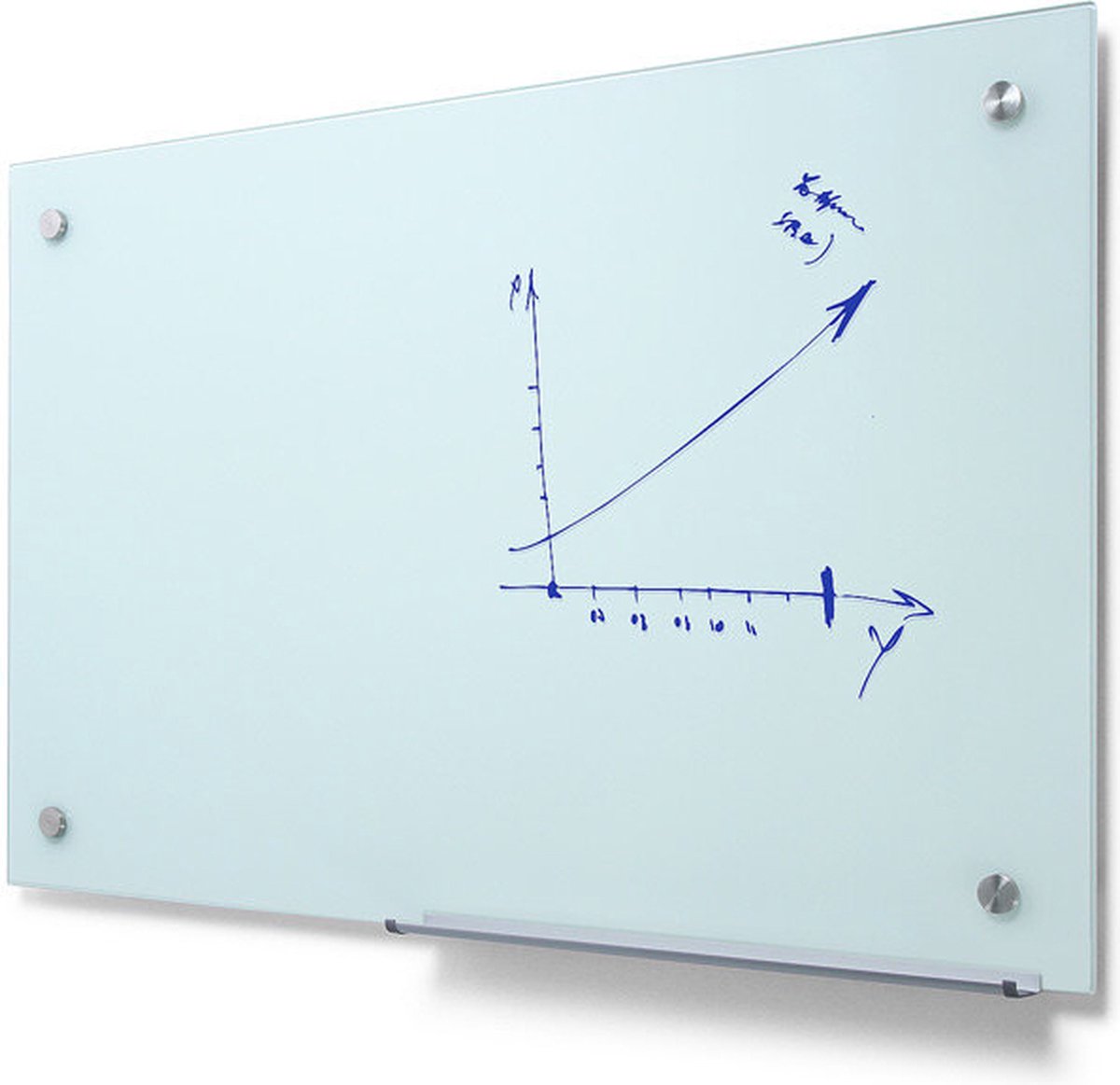 Scritto® Glazen Whiteboard 90 X 60 cm - WBNGB90X60