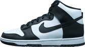 Nike Dunk High Black White (2021) - DD1399-105 - Maat 43 - ZWART - Schoenen