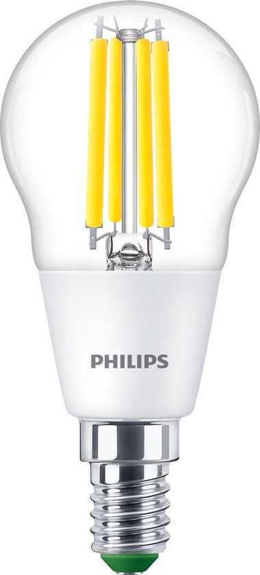 Philips MASTER LEDcandle Ultra Efficient E14 Peer Helder 2.3W 485lm - 840 Koel Wit | Vervangt 40W