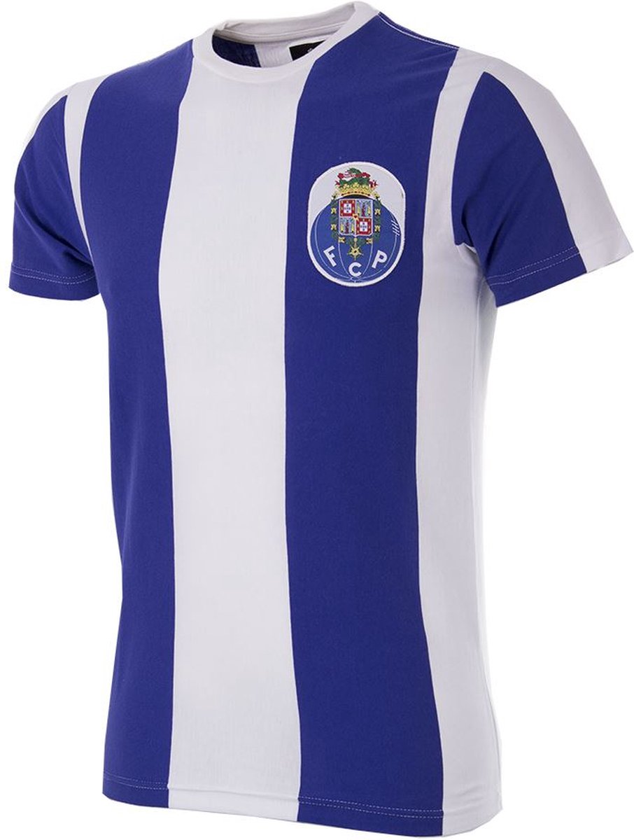 COPA - FC Porto Retro T-Shirt - XL - Wit; Blauw
