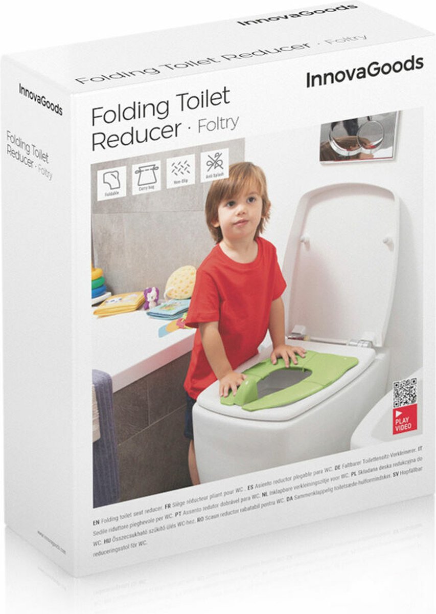 Réducteur de Toilettes Pliable pour Enfants Foltry InnovaGoods –  InnovaGoods Store