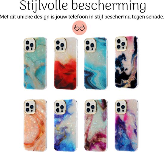 Hoozey - Coque pour Apple iPhone 15 Plus - Coque Pearl - Turquoise