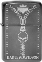 Aansteker Zippo Harley Davidson Zipper Skull