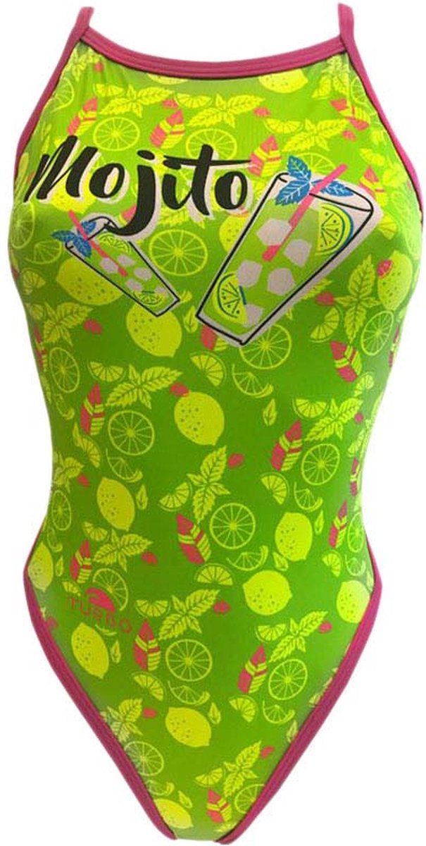 Turbo Mojito 2017 Revolution Zwemkleding Groen 4XL Vrouw Lime