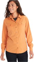 Marmot Annika Lange Mouwen Overhemd Oranje XS Vrouw