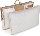Vitapur Peuter Hoofdkussen - Kinder Hoofdkussen - My First Pillow - Hoofdkussen Peuter - Verstelbaar Kussen vanaf 1 jaar - Organisch Katoen - Kinderkussen 40x60 cm