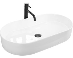 Rea Nadia 70 Opzetwastafel Wit 71x38,5 cm