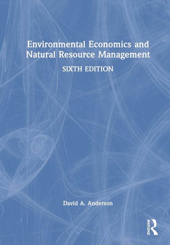 Environmental Economics and Natural Resource Management - cover