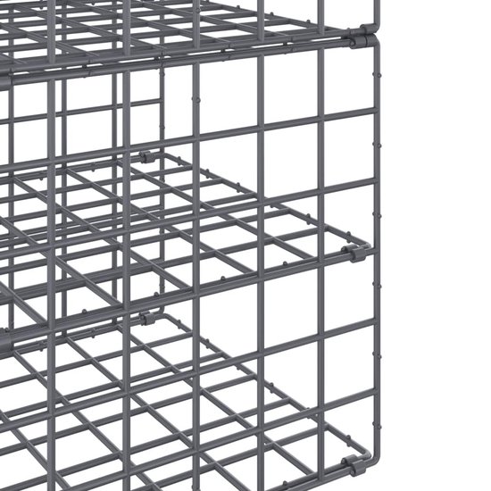 vidaXL Organisateur de placard suspendu - Organisateurs de placard suspendus - Organisateur de placard - Rangement de placard - Organisateurs de placard suspendus 2 pièces avec 7 étagères