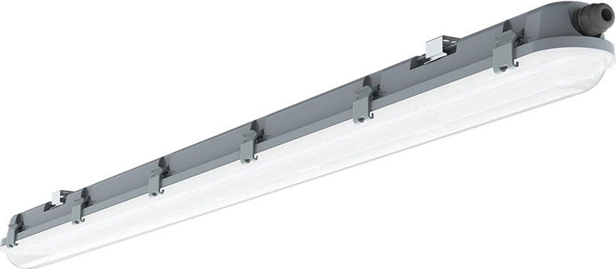 IEGLED Led-lamp voor vochtige ruimtes, 60 cm, led-plafondlamp