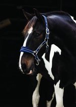 Horseware Rambo Padded Headcollar Navy Blue Pony