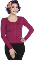 Dancing Days Cardigan -S- Getaway Rood