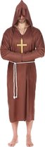 LUCIDA - Bruin monnik kostuum voor mannen - Grote Maten - XXL