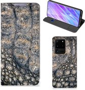 Geschikt voor Samsung Galaxy S20 Ultra Hoesje maken Krokodillenprint