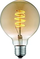 Home sweet home LED lamp Spiral G95 4W dimbaar - amber