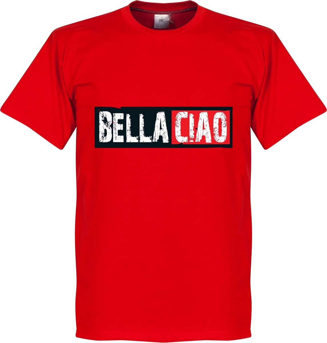 1145x1200.jpg Bella Ciao T-Shirt - Rood - XXL - Afbeelding 1