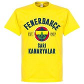 Fenerbahce Established T-Shirt - Geel - XXL