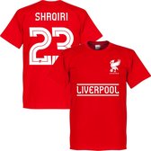 Liverpool Shaqiri 23 Team T-Shirt - Rood - 4XL
