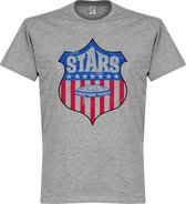Houston Stars T-Shirt - Grijs - XXXXL