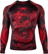 Venum Dragon's Flight Rashguard - Long Sleeves - Red - Rood - S