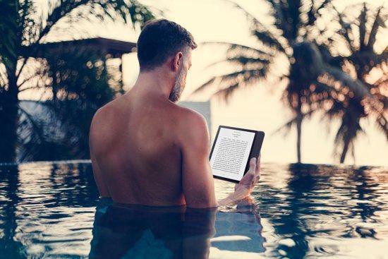 Forma e-reader - Waterdicht - Grote 8 inch scherm - Instelbaar warme kleur - 32GB - Wifi - Zwart
