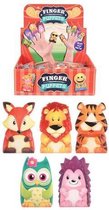 96 Stuks - Vinger Figuren - Model Dieren in Display - Uitdeelcadeautjes - Vinger poppen - Traktatie kinderen - Jongens - Meisjes