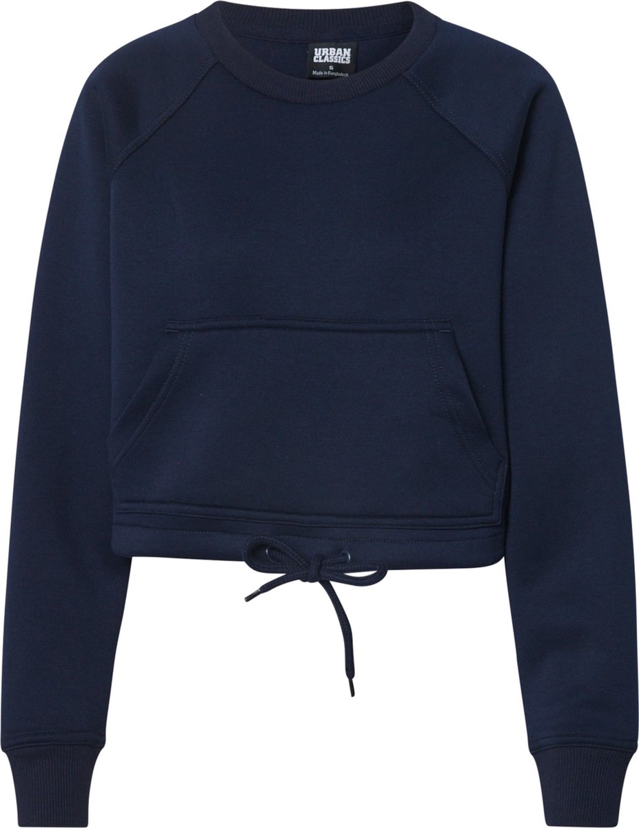 Urban Classics Oversized Short Raglan Sweater/trui L Blauw