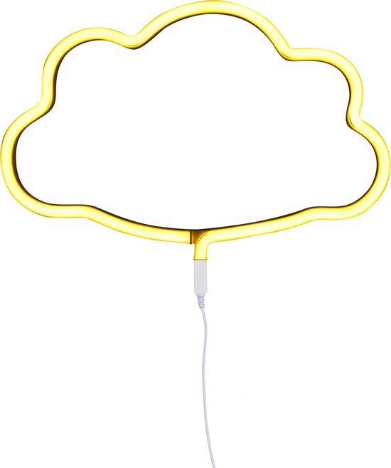 Lampe de style néon: Cloud - blanc  | A Little Lovely Company