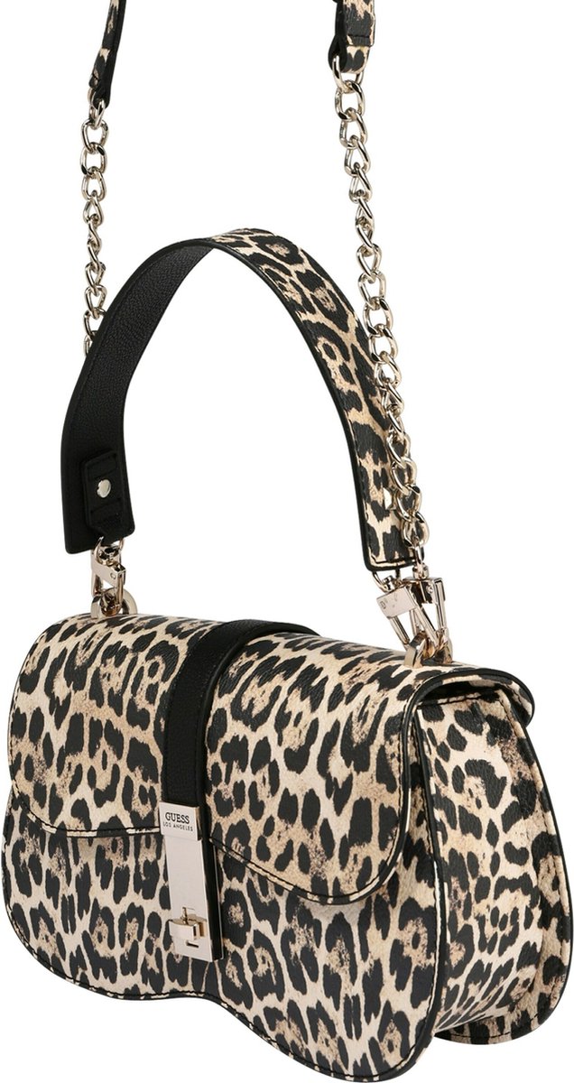 Guess Dames Schoudertassen Asher Shoulder Bag Beige