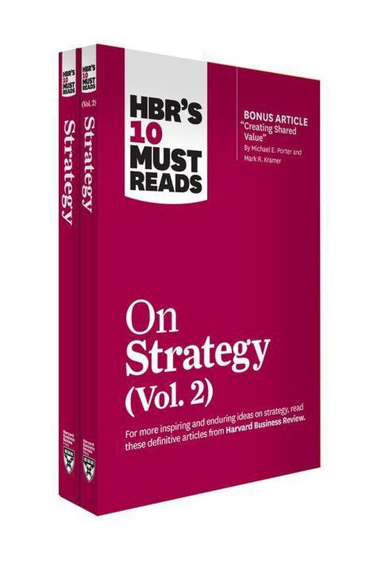 HBR's 10 Must Reads - HBR's 10 Must Reads on Strategy 2-Volu ... - cover