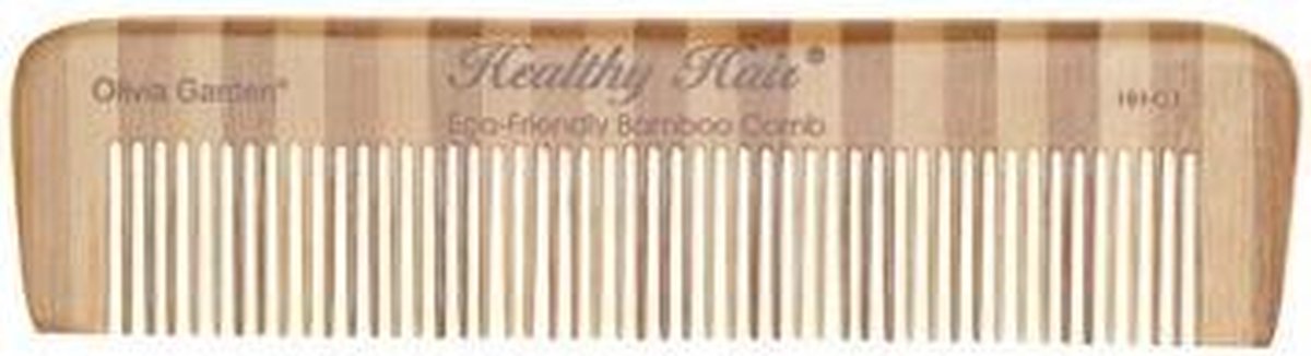 Olivia Garden Healthy Hair Kam Bamboo Collection Bamboo Comb 1