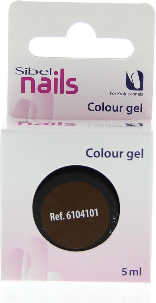 UV KLEUR GEL VOOR NAGELS 5ML DARK BROWN
