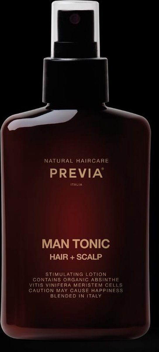 Previa Natural Haircare Man Man Tonic Hair + Scalp Spray Haar/hoofdhuid 150ml