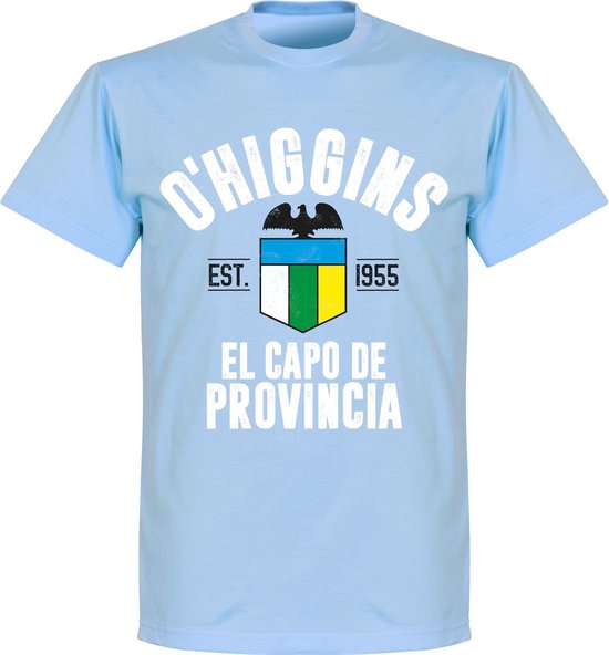 O'Higgins Established T-Shirt - Lichtblauw - M
